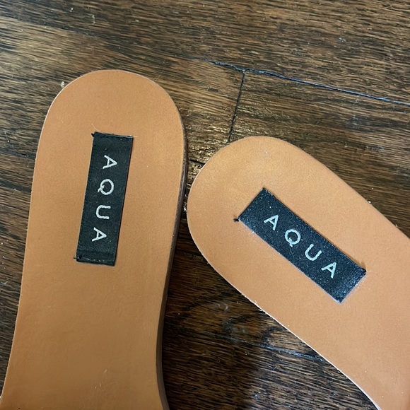 Aqua bejeweled slides - Picture 4 of 5